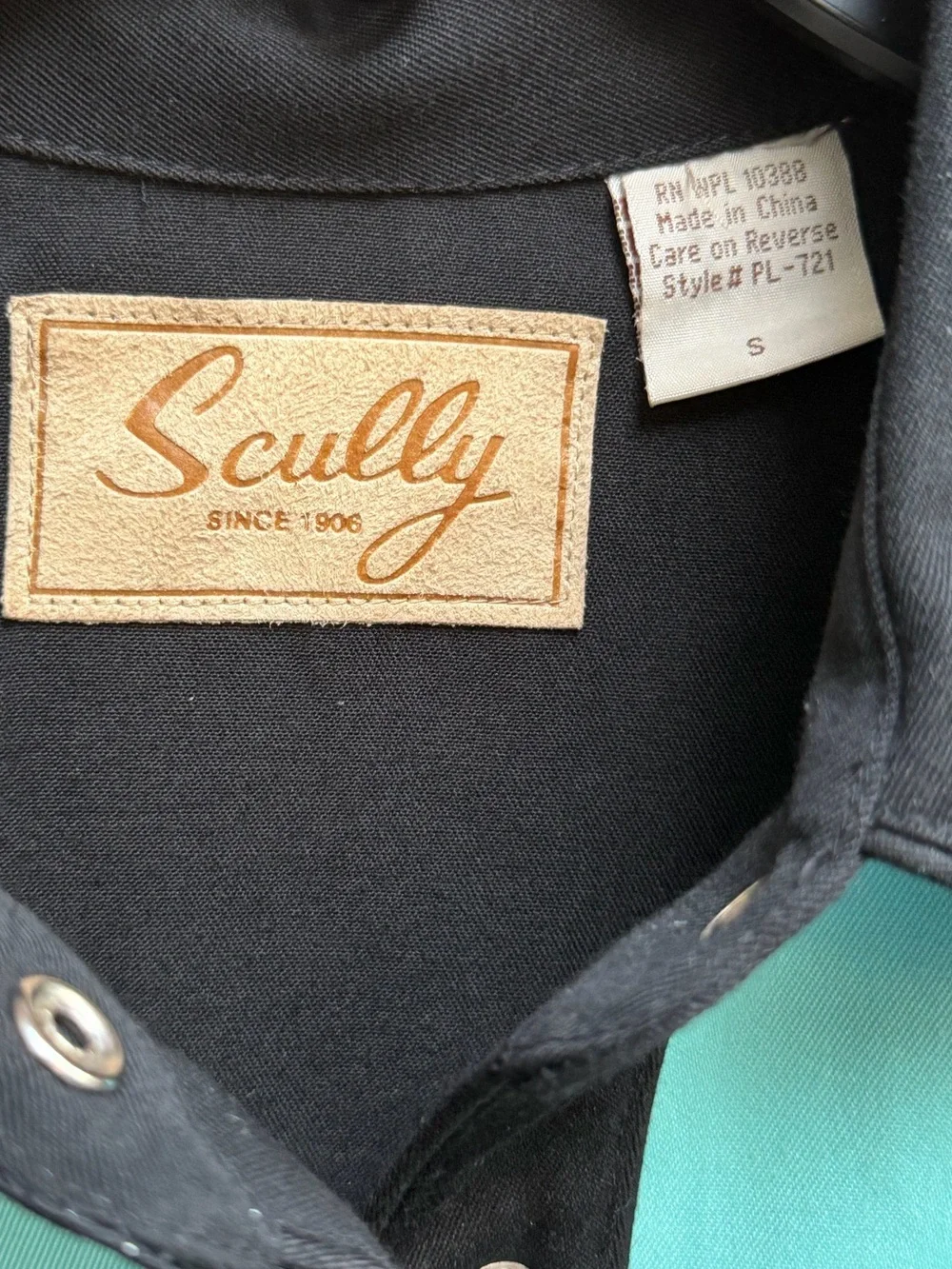 Scully black turquoise
